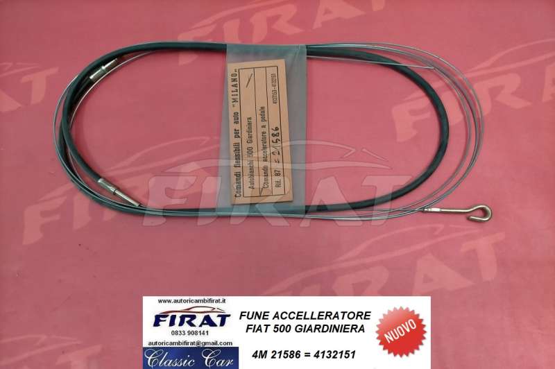 FUNE ACCELLERATORE FIAT 500 GIARDINIERA (21586)